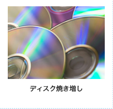 CD/DVD/BDディスクの焼き増し